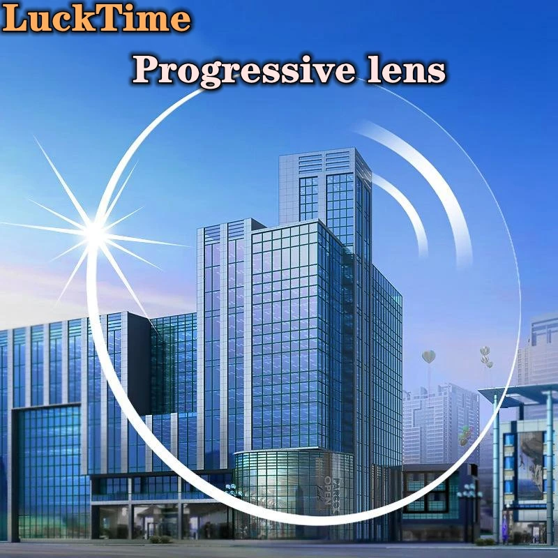 LuckTime 1 56 61 67 прогрессивные линзы свободной формы мульти фокусные без линии для