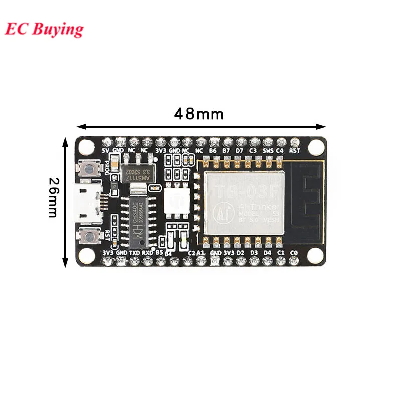 TB-03 TB-03F Bluetooth-совместимый модуль управления свесветильник BLE 5 0 макетная плата