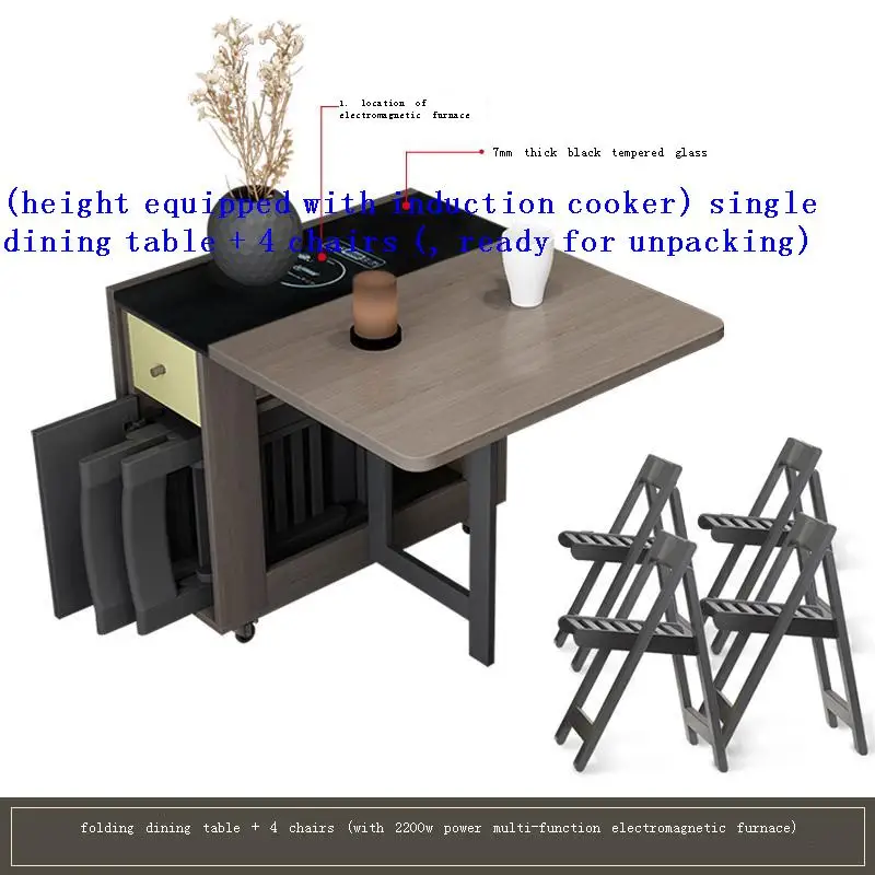 

Masasi Camping Tavolo Meja Makan Small Apartment Stall Ouro Pliante Marmol De Jantar Folding Mesa Plegable Desk Dinner Table