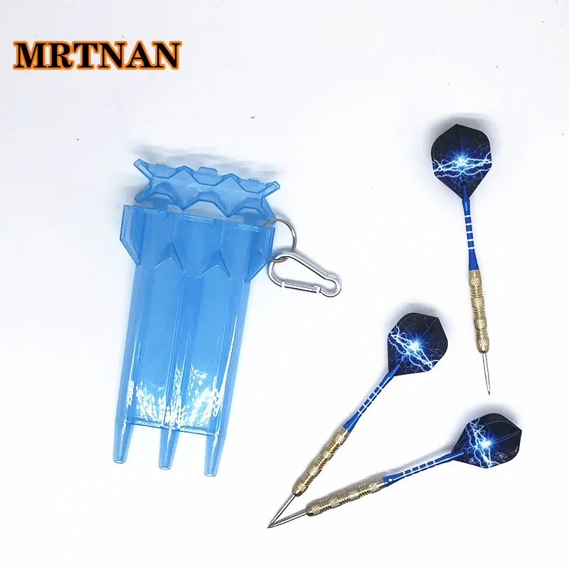 

3pcs/set of professional darts 15g hard steel skill game darts outdoor flying sports darts with high quality dart storage box