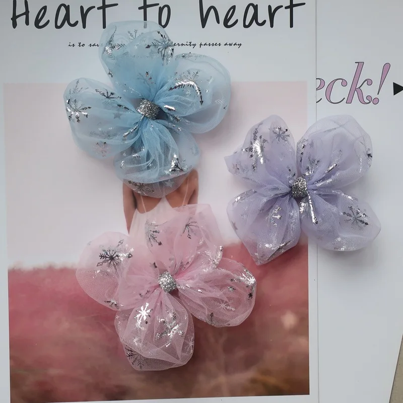 Юбка для душа со снежинками и звездами из органзы детская юбка украшения