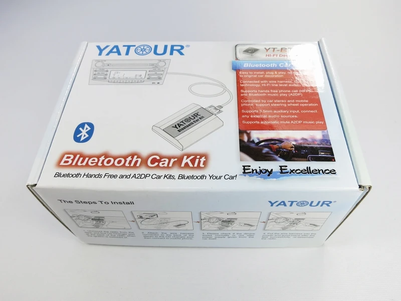 Автомобильный аудио Bluetooth-комплект Yatour для Toyota Avensis Corolla Highlander Camry Lexus цифровой
