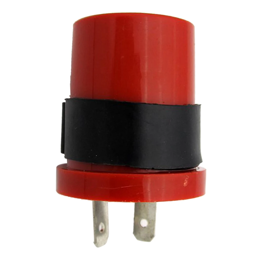 

2Pin 6-12v Indicator Flasher Buzzer Relay Motorcycle Blinker Electronic