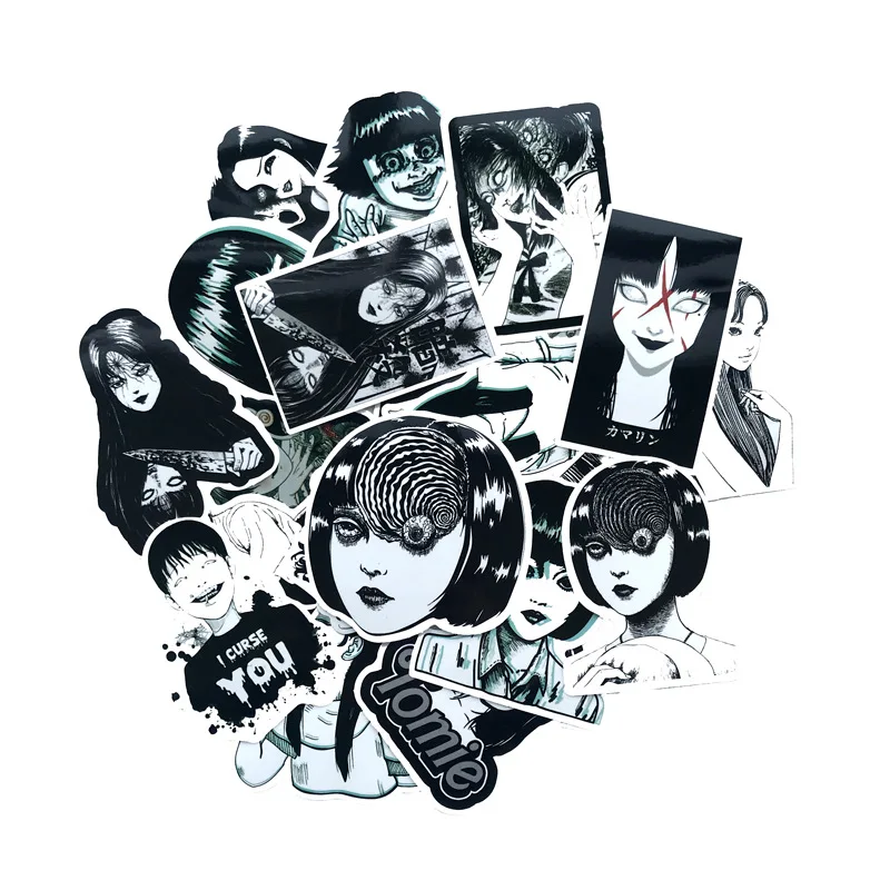 TD ZW 21Pcs/lot Horror Comics Tomic Stickers Decal For Snowboard Luggage Car Fridge Car- Styling Laptop | Игрушки и хобби