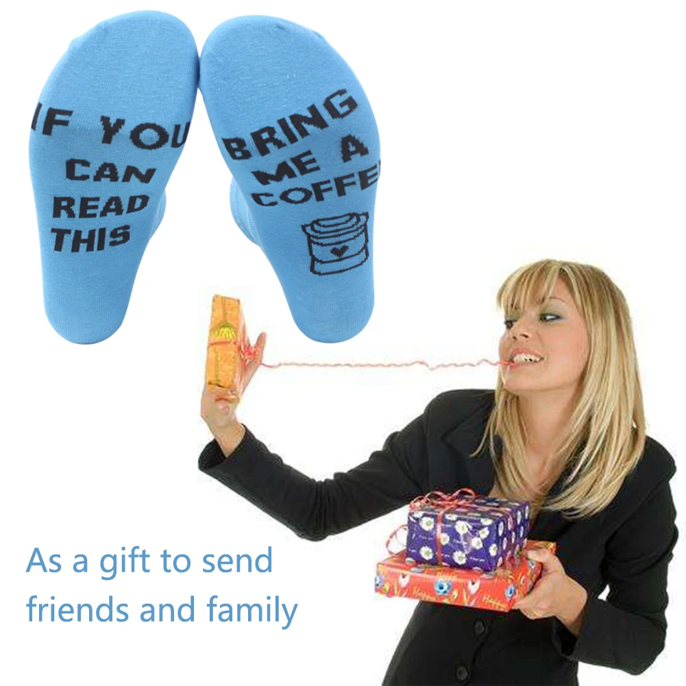 1 пара забавных носков для рождественской вечеринки новые носки с буквенным