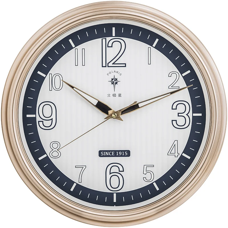 Негабаритных Гостиная настенные часы Светлый немой Простой Большой Кухня
