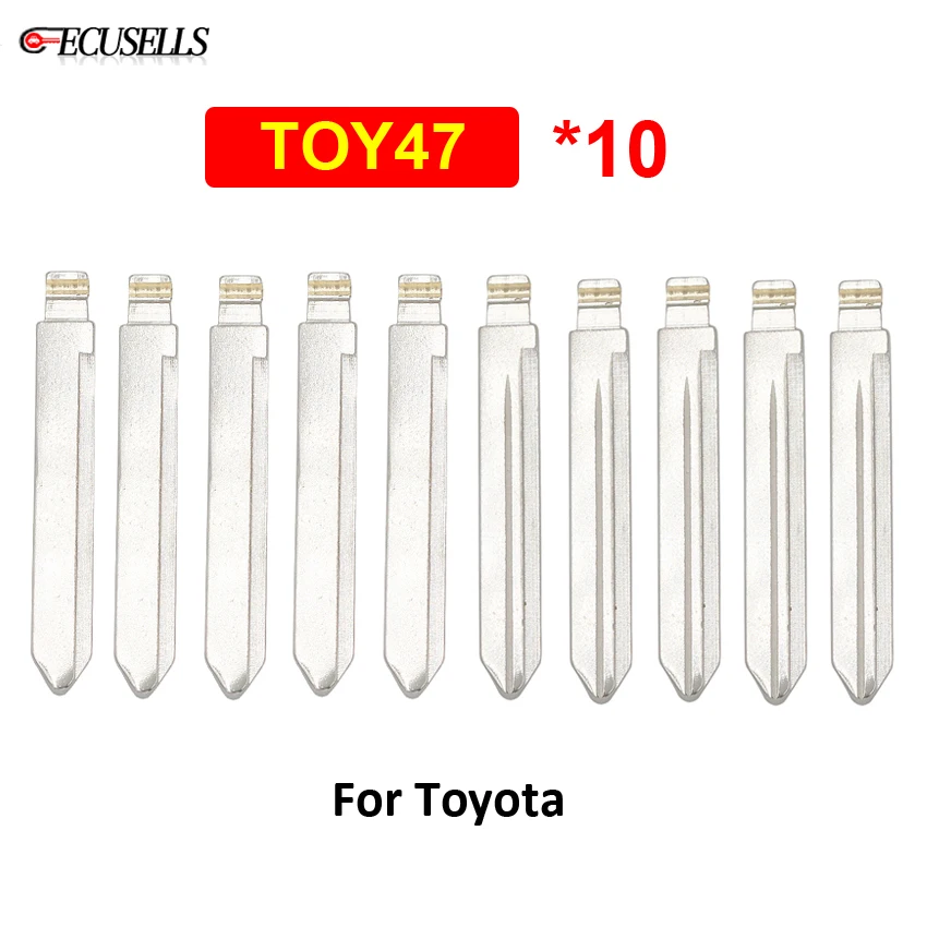 10 шт./лот новая Замена TOY47 универсальный дистанционный Чехол для автомобильного