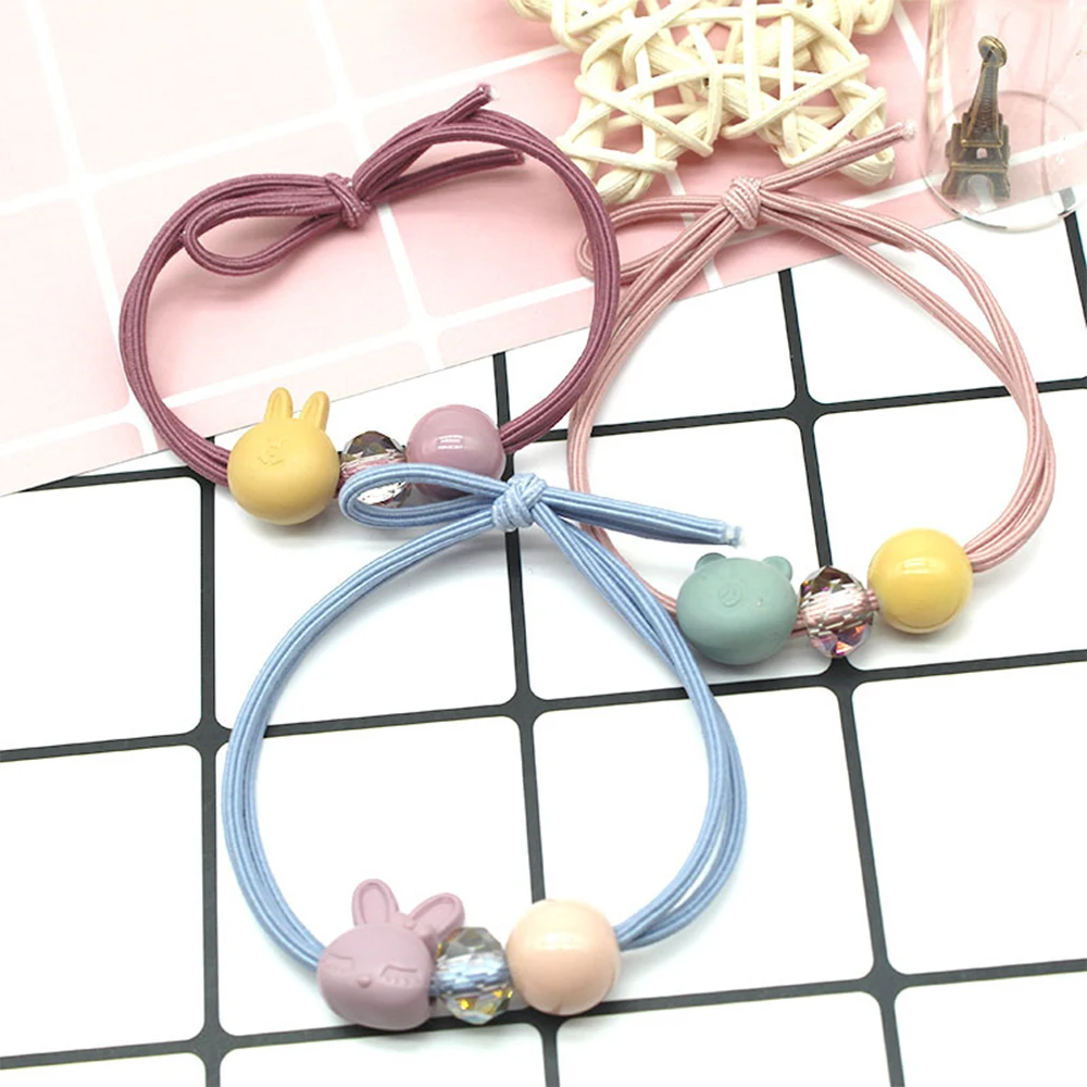 Корейский стиль высокая эластичная повязка на голову кожаный чехол мультфильм