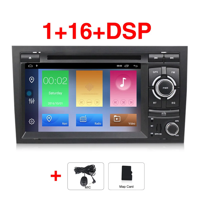 Car dvd Новинка! Android 9,1 2+ 32G Автомобильный dvd Радио мультимедийный плеер для Audi A4 B6 B7 S4 B7 B6 RS4 B7 SEAT Exeo gps навигация wifi BT RDS A4 - Цвет: Car dvd