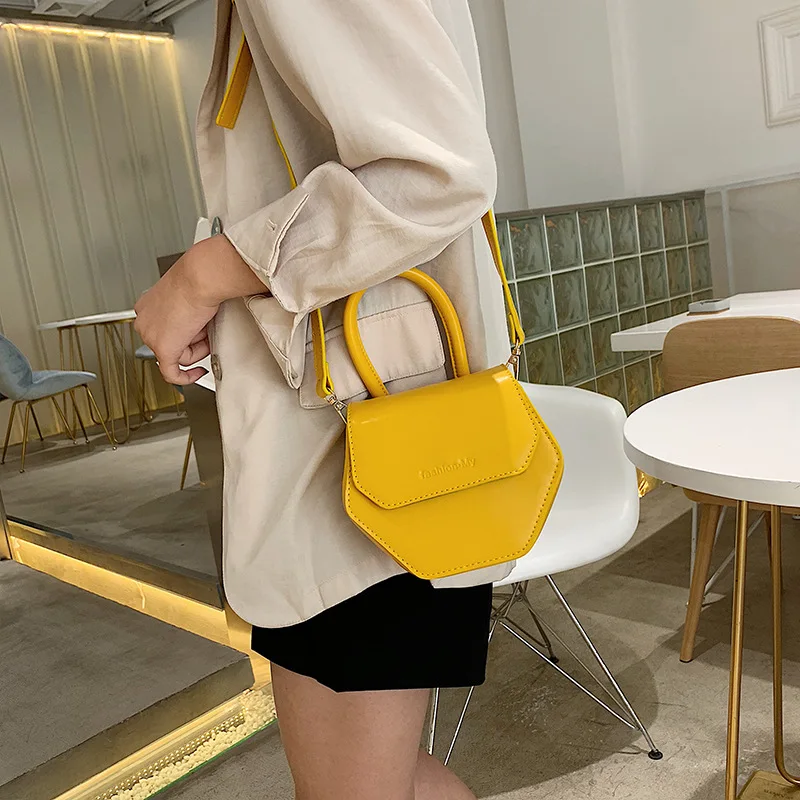 2019 новая стереогарническая шестиугольная маленькая квадратная сумка Милая