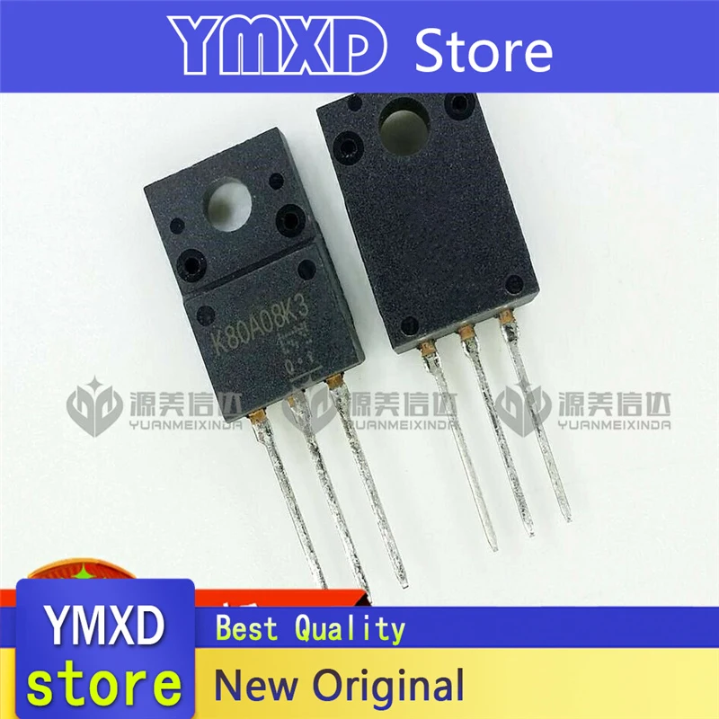 10pcs/lot New Original K80A08K3 TK80A08K3 80 A 75V CoNtroller TO220F INVerter DedicAted Pipe In Stock