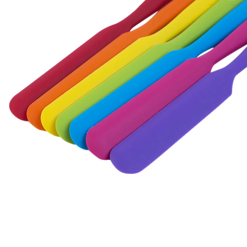 Силиконовая кулинарная лопатка для торта термостойкая Гибкая антипригарная