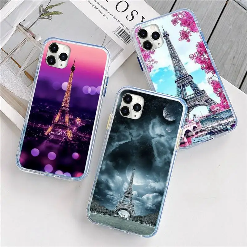 

Paris Eiffel Tower Phone Case For iphone 12 5 5s 5c se 6 6s 7 8 plus x xs xr 11 pro max mini