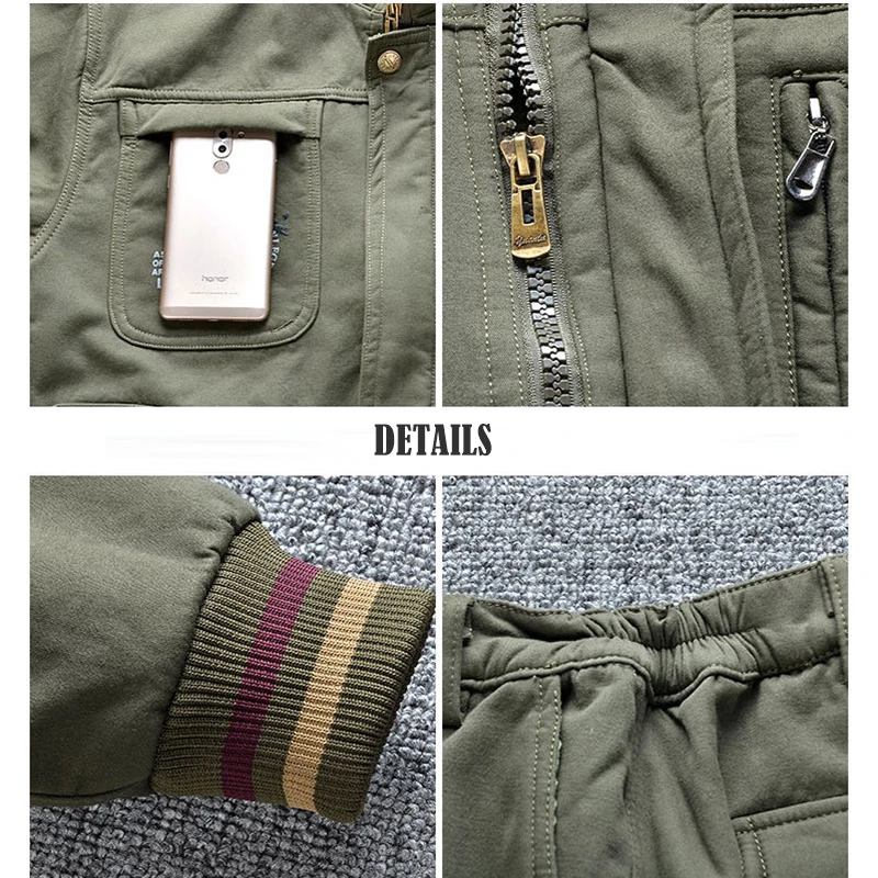 2022 Мужская Толстая зимняя рабочая одежда Униформа комбинезон с длинным рукавом