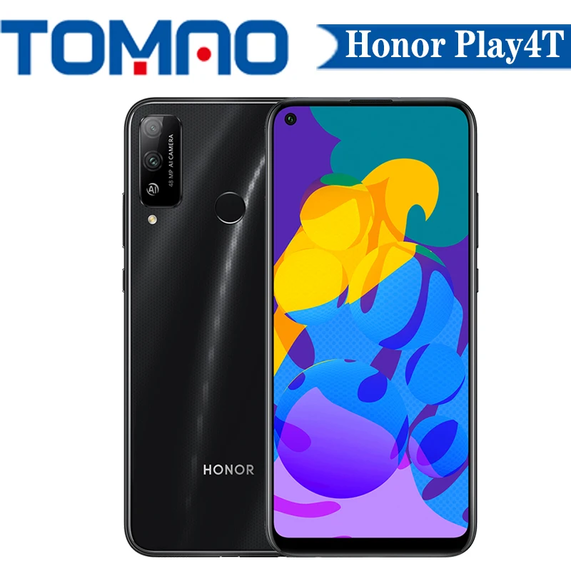 Сотовый телефон Honor Play4T Kirin 710A Восьмиядерный 6 ГБ ОЗУ 64 Гб 128 ПЗУ 1560x720 4000 мАч большая