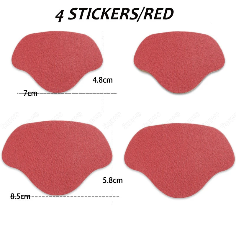 

Sunvo 4pcs Heel Protector Stickers for Shoes Repair Patches Anti-Wear Foot Heel Pain Relief Self-adhesive Cushion Heel Liner Pad