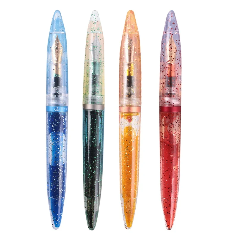 

FOR FANCAI M2 Acrylic Fountain Pen Eye Dropper Capacity Transparent Acrylic Pens Gift Office Business Writing Set Stationery