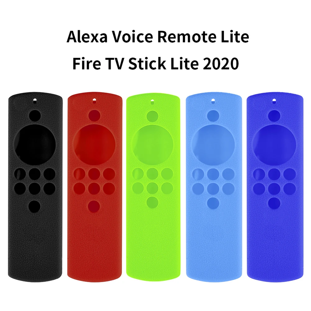 

Защитный чехол для пульта дистанционного управления Alexa Fire TV Stick Lite, портативный силиконовый чехол для защиты от пыли и удаленных аксессуаро...