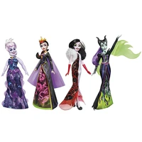 new disney villains black brights ursula cruella maleficent evil queen collection fashion dolls