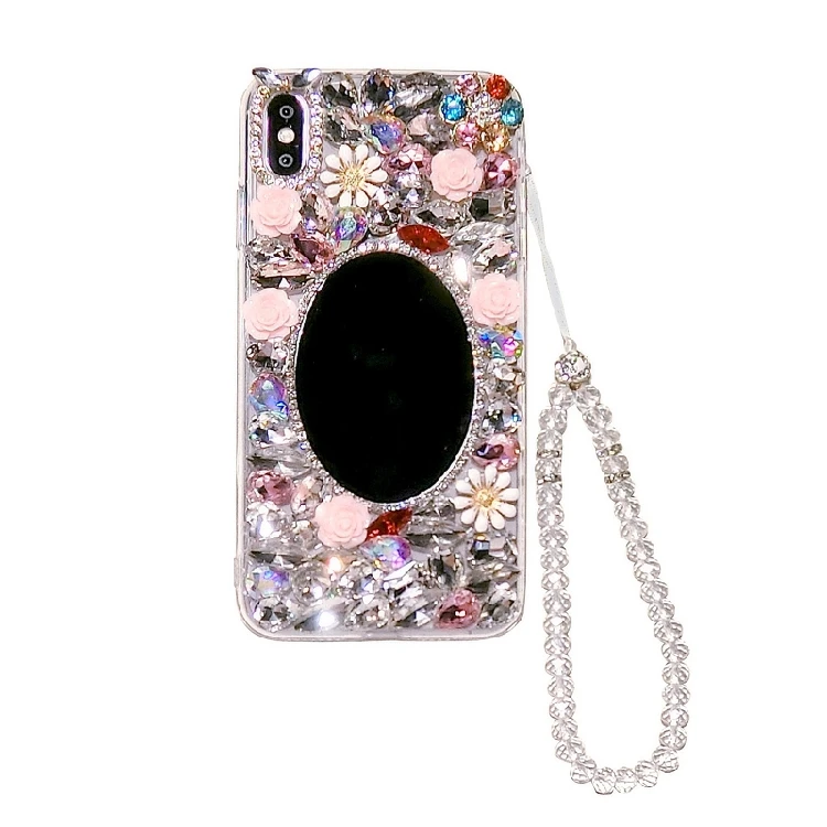 

Phone Case For SamsungA3 A5 A7 2017 A9 A8 A6 PLUS A50 A70 A80 Luxury Bling Glitter Crystal Diamond Mirror Soft Silicone