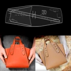 Новая сумка крафт-бумага акриловая версия чертежи кожаная бумага шаблон с узором новый шаблон для шитья DIY кожа ручной работы