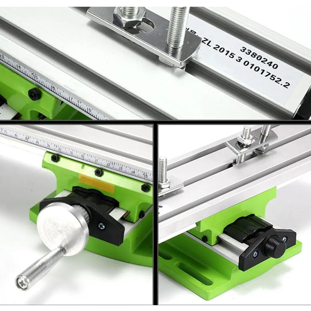 

6300 Mini Precision Multifunction Worktable Bench Vise Fixture Drill Milling Machine X And Y-axis Adjustment Coordinate Table