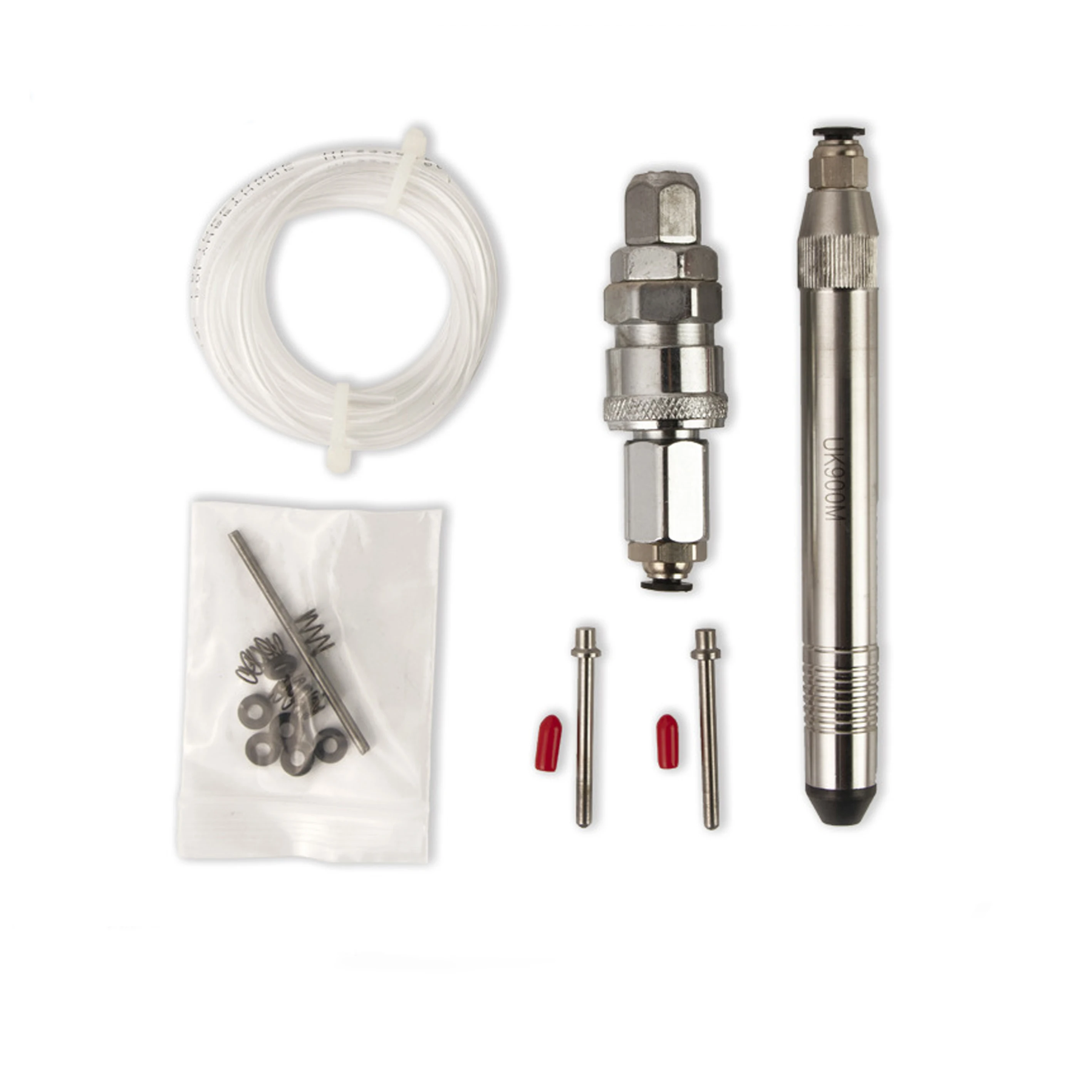 1 Set Pneumatic Nail Sand Machine Hammer Handpiece With Diamond Point Pin Jewelry Tools