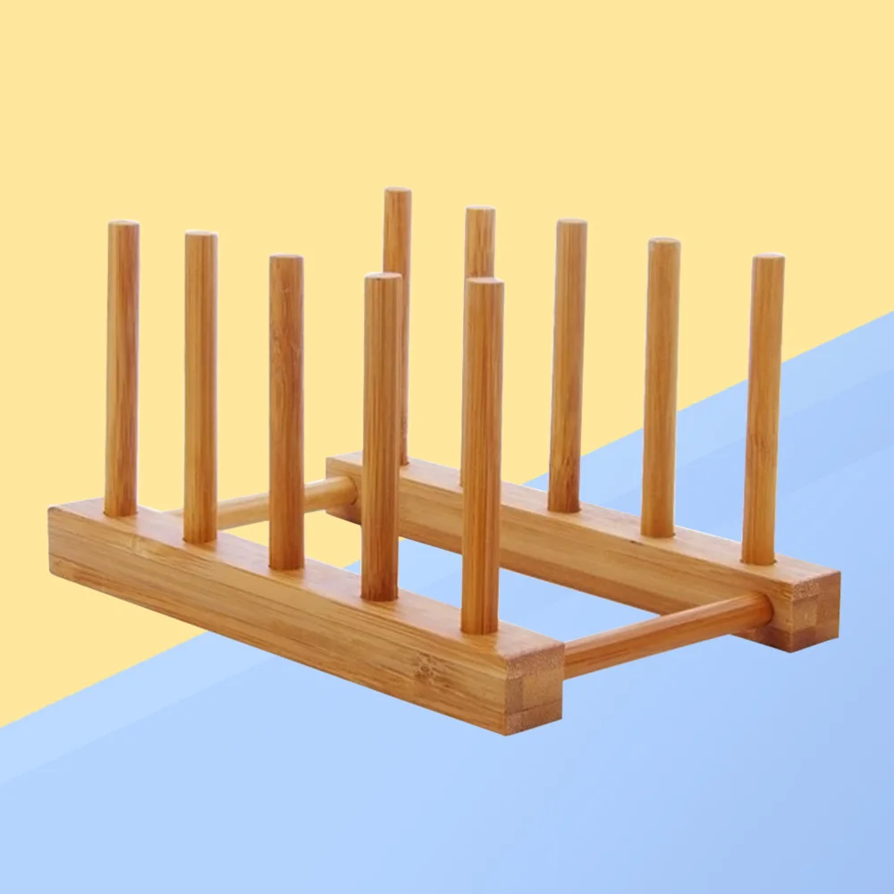 1 шт. деревянный держатель для посуды подставка крышка салфетки органайзер