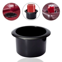 plastic black cup water drink holder car interior cup holder recessed suitable for boat sectional couch recliner sofa furniture