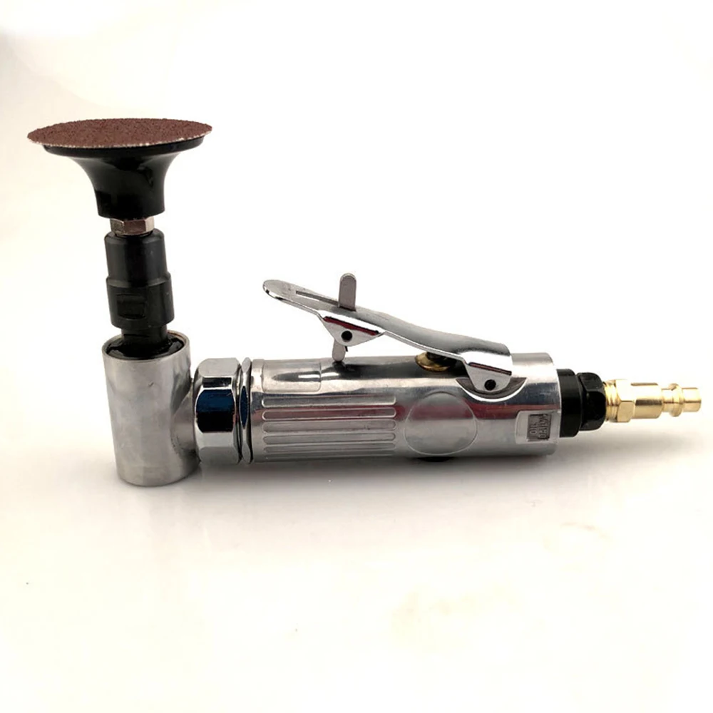 Polished Color Suit Chuck 1/4in Input Head 90 Degree Pneumatic Grinding Machine Engraving Tool Set Cut Off Polisher Mill | Инструменты