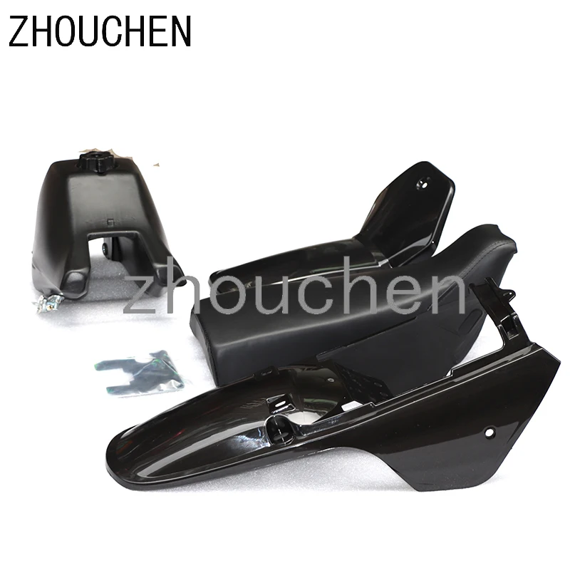 Передняя и задняя для Yamaha PW80 PEEWEE PW 80 пластиковый комплект крыла кузова сиденья