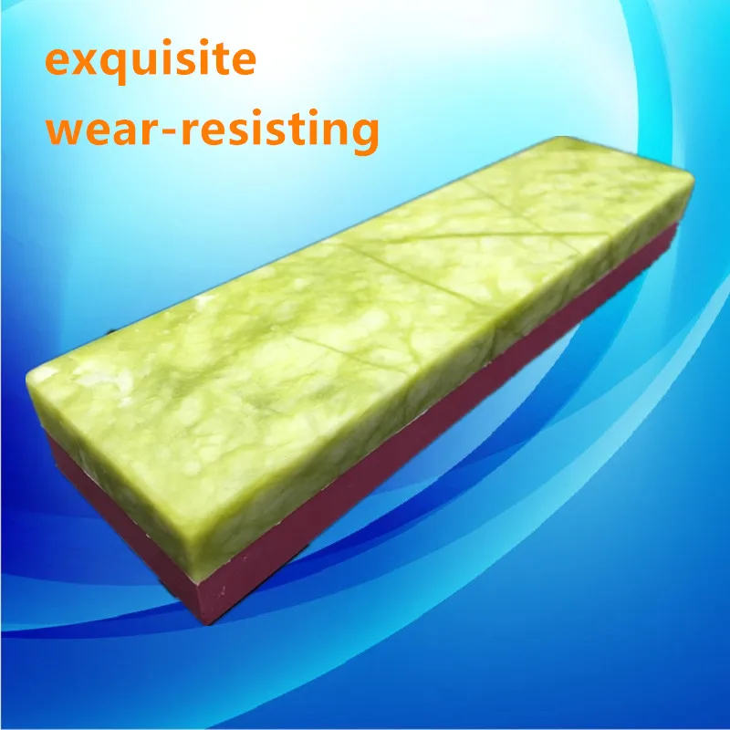 Профессиональная точилка для ножей с натуральным зеленым агатом и Рубином