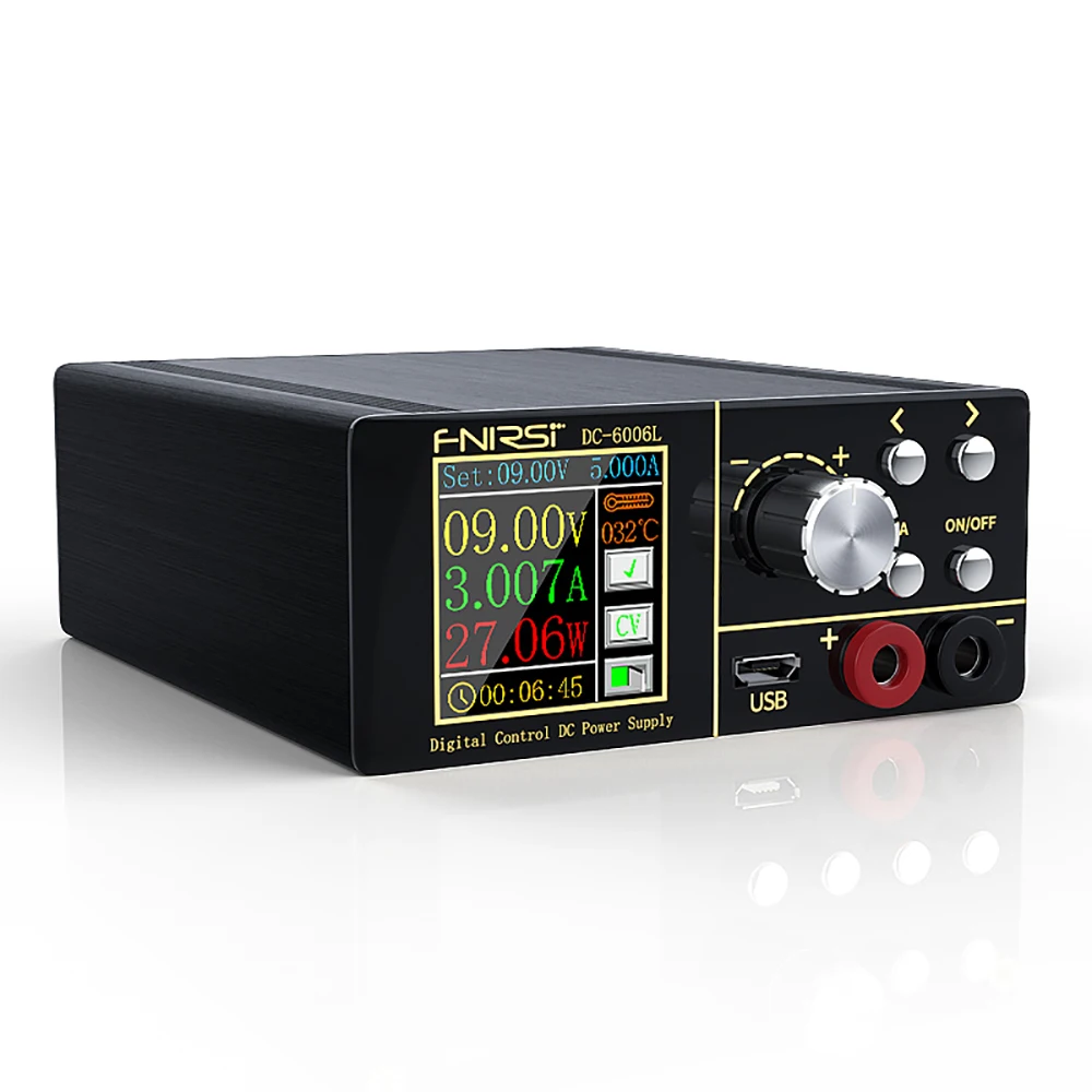 

PD 80W Desktop mini Power Supply DC - DC Voltage current Step-down mini Power Supply buck Voltage converter voltmeter 60V 6A