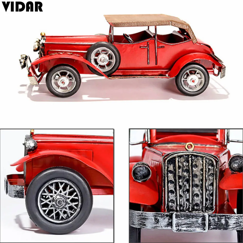 VIDAR ностальгическая железная ремесла винтажная модель автомобиля украшение для