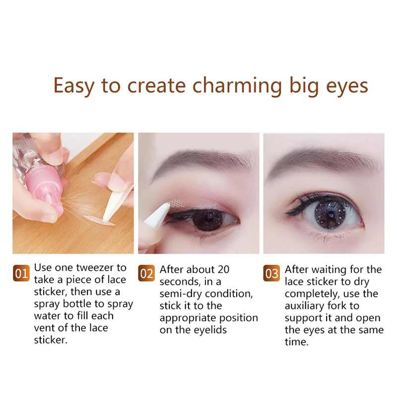 

Eyelid Tape Pads Invisible Natural Eyelid Stickers Double Eye Tape Sticker Fold Self Adhesive Stickers Beauty Make Up Tool