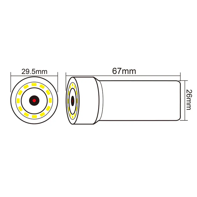Скидка 1080P Full HD мини камера для наблюдения за лодкой для подводной рыбалки 1-50 м кабельный эндоскоп Видеосистема