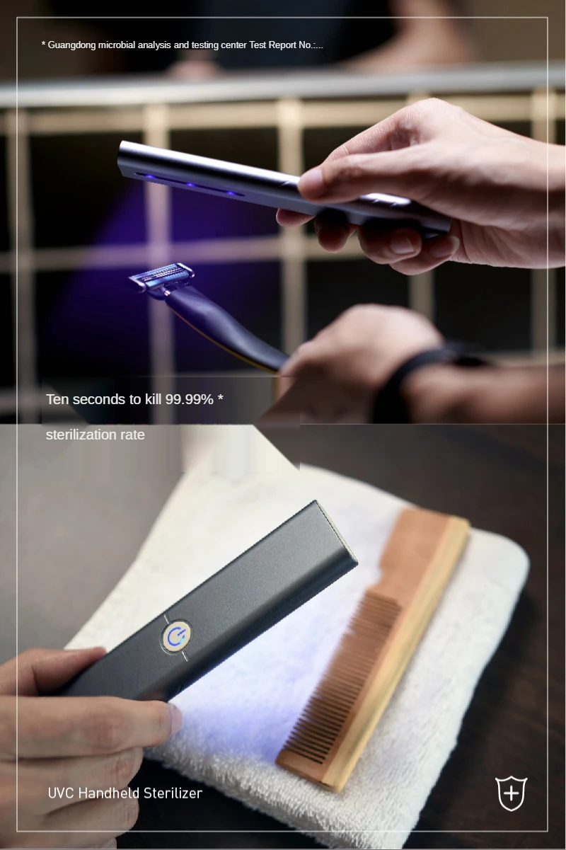 

Xiaomi New Hand-held Sterilization Stick Toothbrush Sterilizer Mask Mobile Phone Sterilizer UV Disinfection Box Storage Bottle