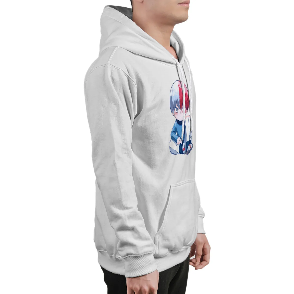 

Men's Hoodie My Hero Academia Todoroki ShotoFunny Couples Matching long Sleeve Streetwear Hood Sweat Homme 37645