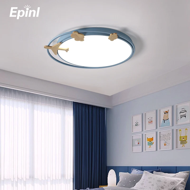 Панельная лампа Epinl в мультяшном стиле потолочный светильник для спальни
