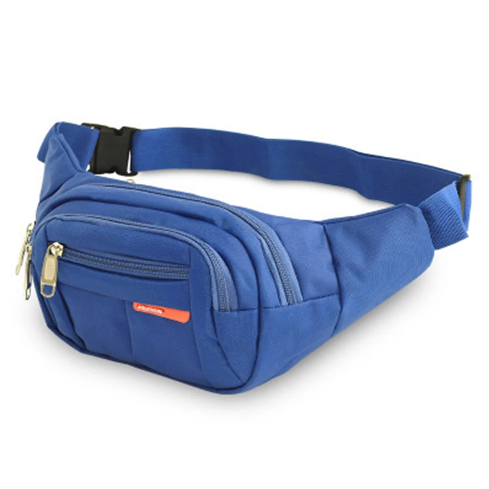 

Pouch Canvas Travel Waist Pack Casual Sports Belt Bag Phone Outdoors Men Women