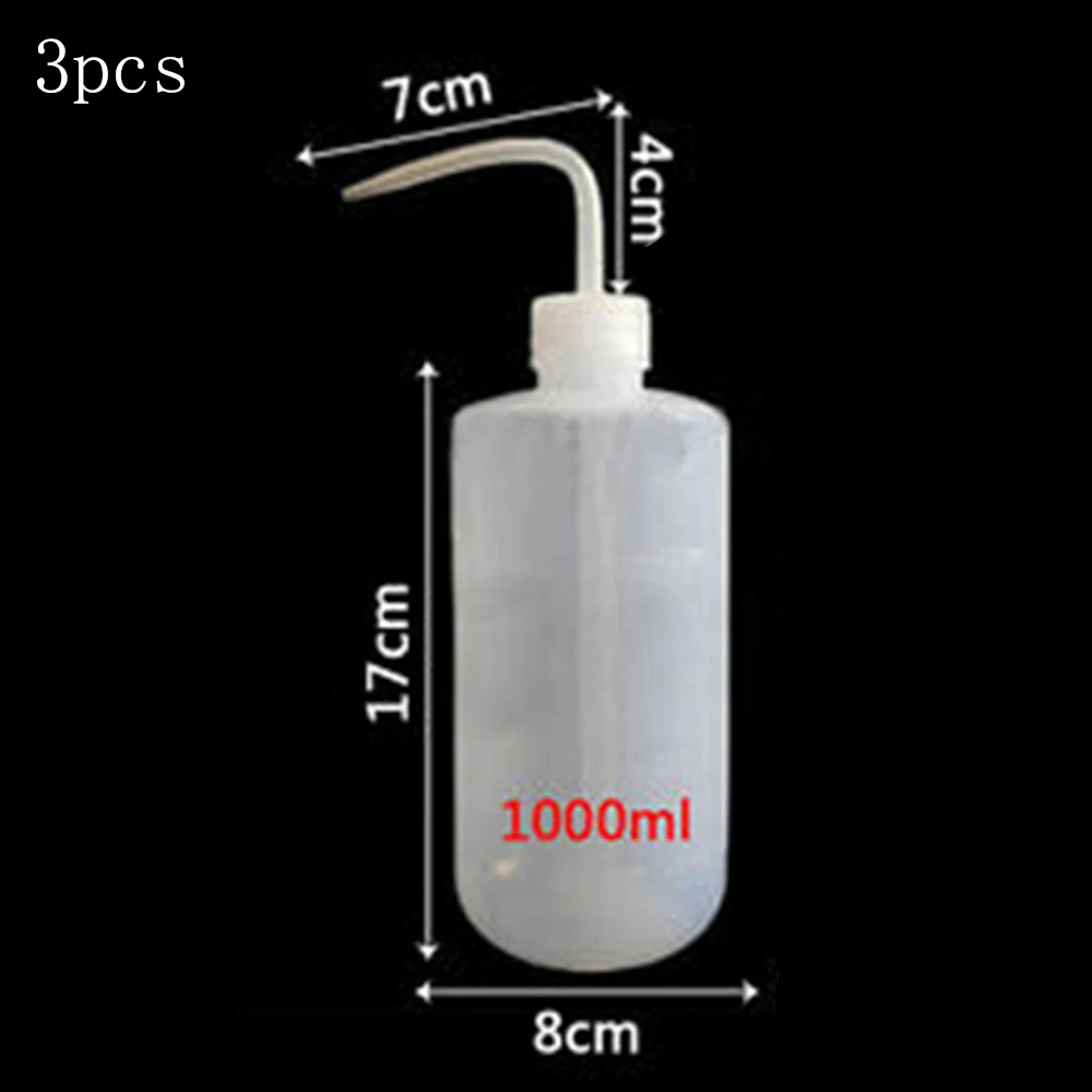 3 шт. изогнутые рот диффузор мыло мыть выдавливание бутылка для лабораторного