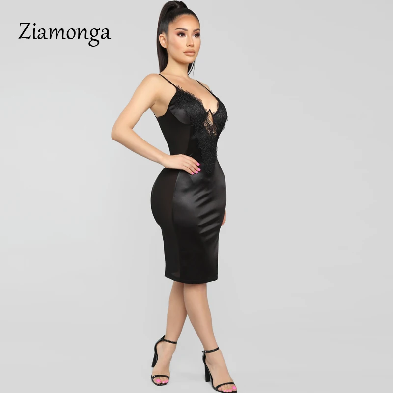 Ziamonga, женское Бандажное платье, сексуальное, на тонких бретелях, облегающее, сексуальное, Клубное, модное, для вечеринки, знаменитостей, для девушек, летнее платье