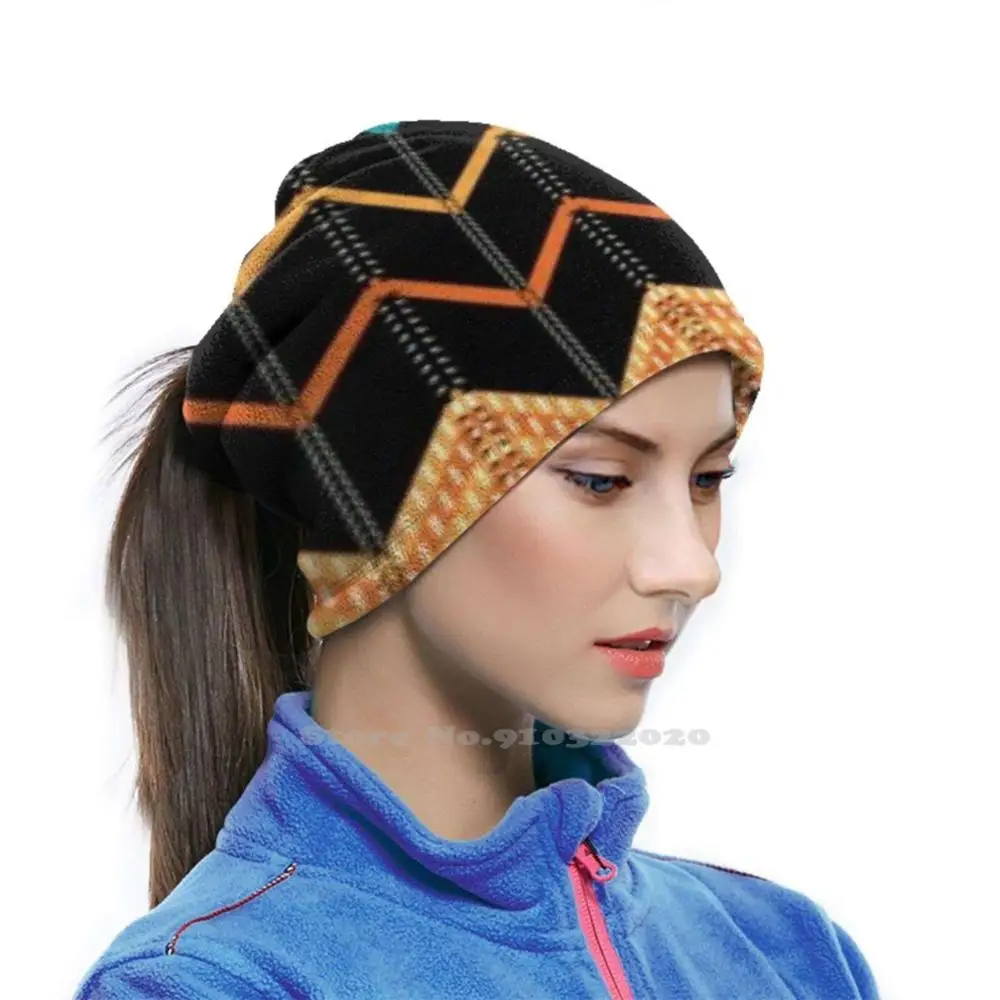 Домашний декор зигзаг 01 дизайн Женская Мужская модная маска для рта шарф женский