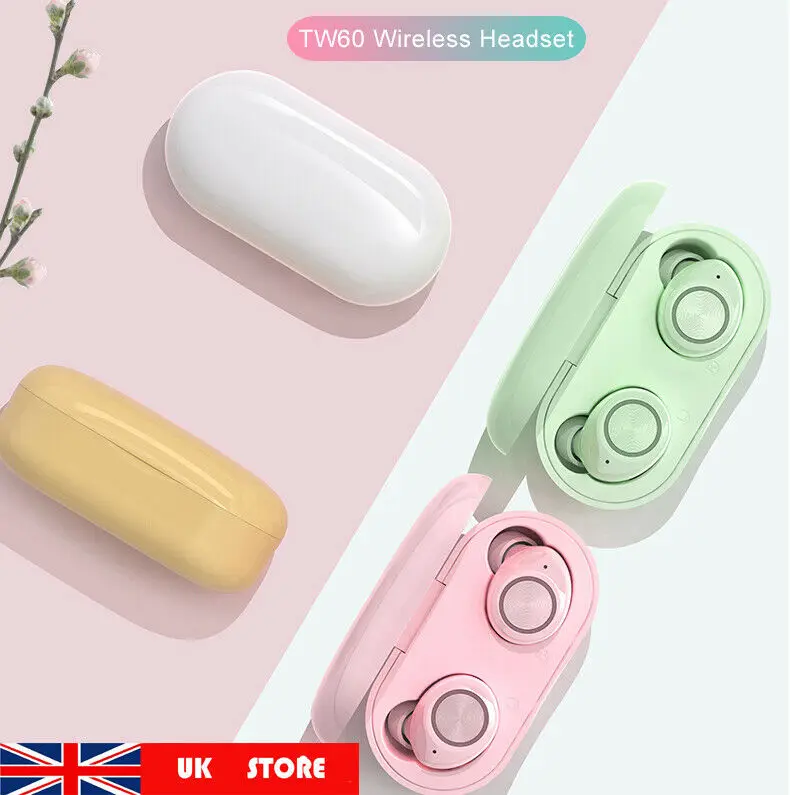 Великобритания Новинка Bluetooth 5 0 гарнитура TW60 беспроводные наушники стерео |