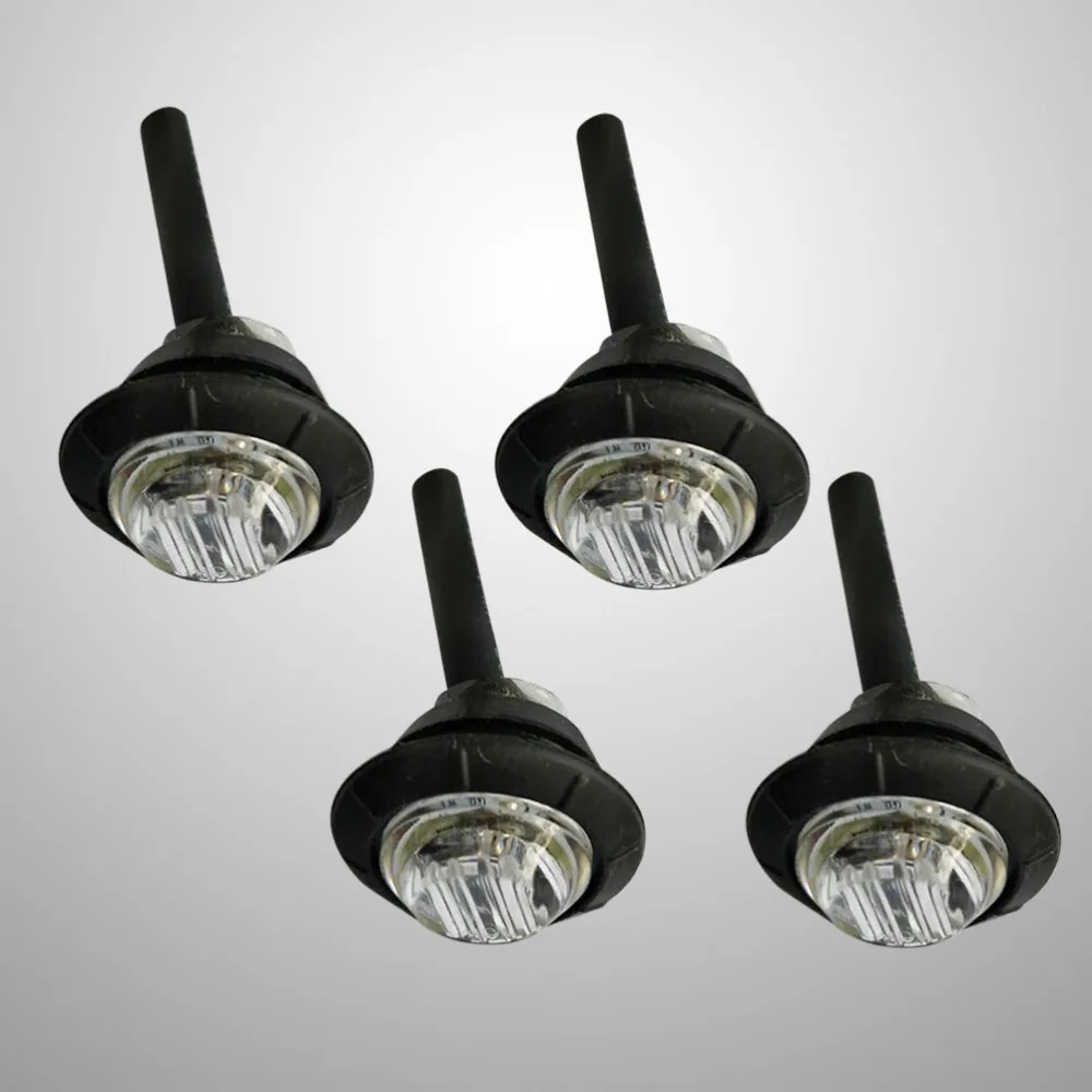 20 шт. круглые боковые габаритные огни 12 В 3 светодиода|Сигнальная лампа| |