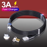 magnetic usb cable fast charging type c magnet charger cord phone charge micro usb wire for iphone 12 pro max xiaomi 11 samsung