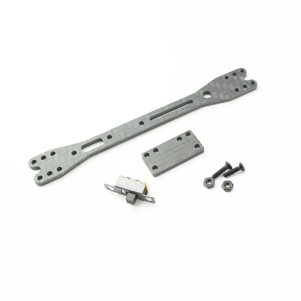 

Weili 1:28 Mosquito Car Carbon Fiber Chassis Remote Control Car Upgrade Accessory Model For K969 K989 K999 P929