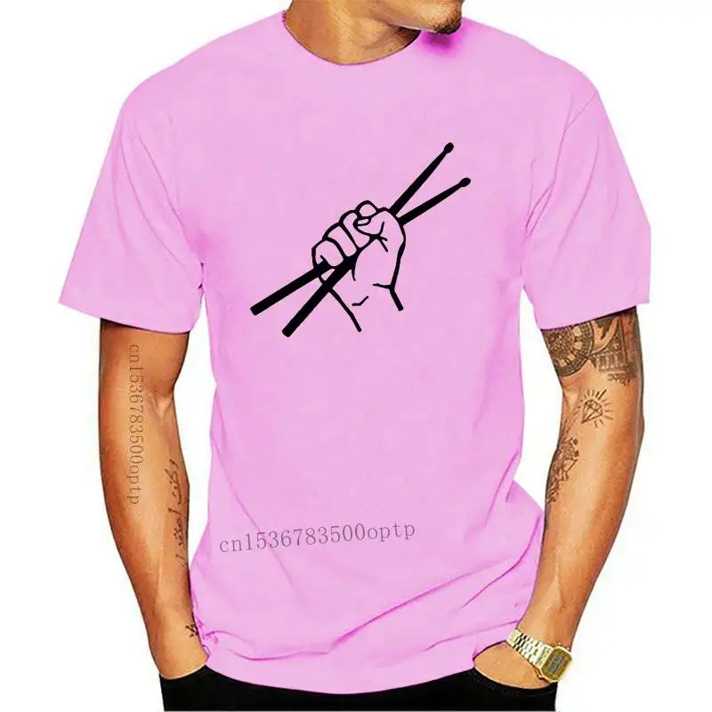 

New 2020 Summer Style Rock Roll Drum Male Printed T Shirt Men T shirt Short Sleeve Man Tracksuit For Men Knitted Dress Tshirts