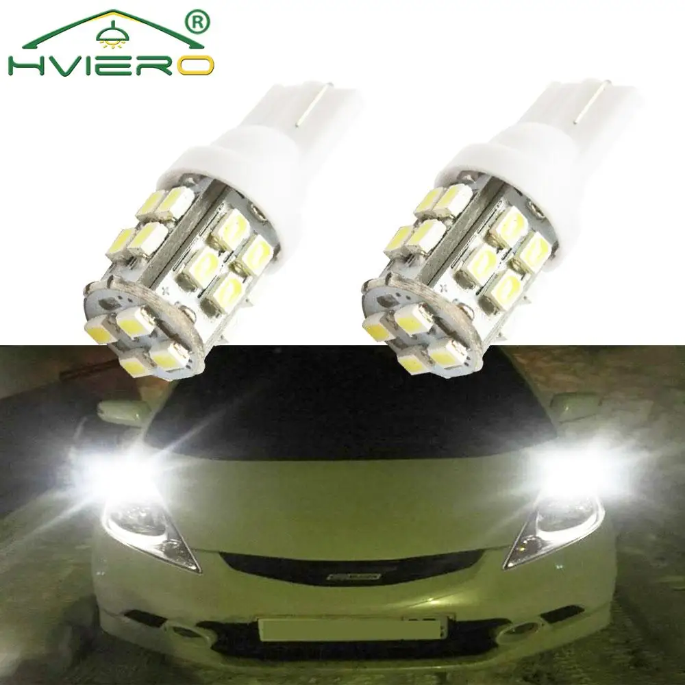 Фото 1 шт. 20SMD 1206 Белый Автомобильный клиновидный светодиодный светильник 3020 194 168 грузовик прицеп автофургон номерной знак габаритная лампа для ч... №4
