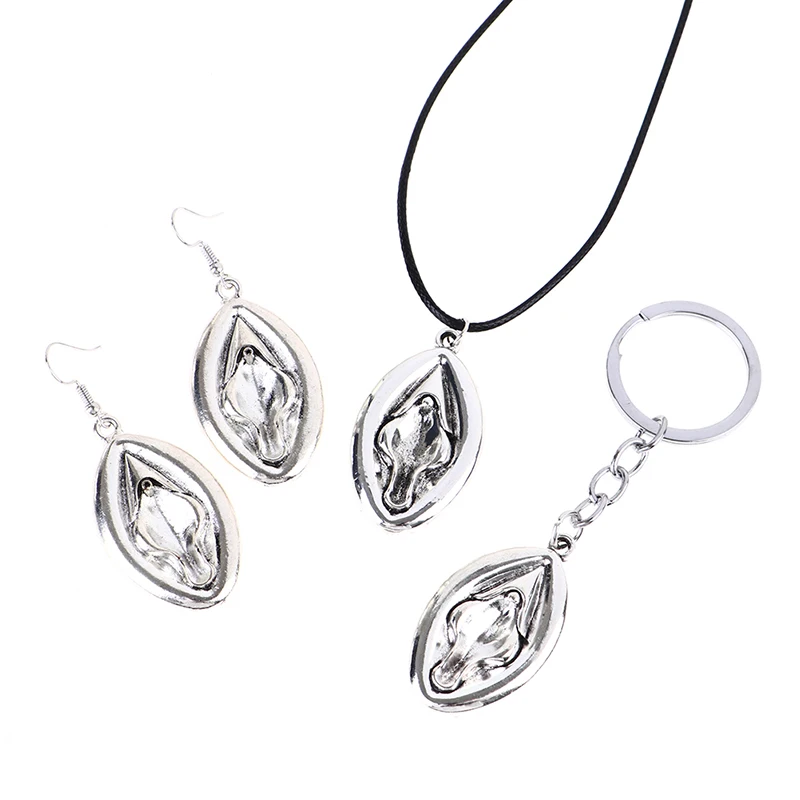 Женские гениталии брелок серьги ожерелье индивидуальный кулон женский подарок |